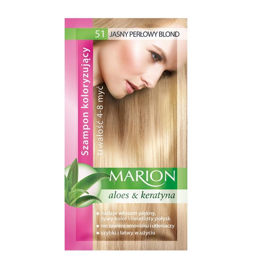 24543181687515780 Szampon koloryzujący 4-8 myć 51 Jasny Perłowy Blond 40ml - obrazek 1