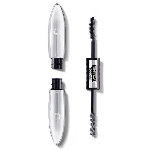 24637711659701821 Pro XXL Volume Mascara podwójny tusz do rzęs Black 12ml - obrazek 1