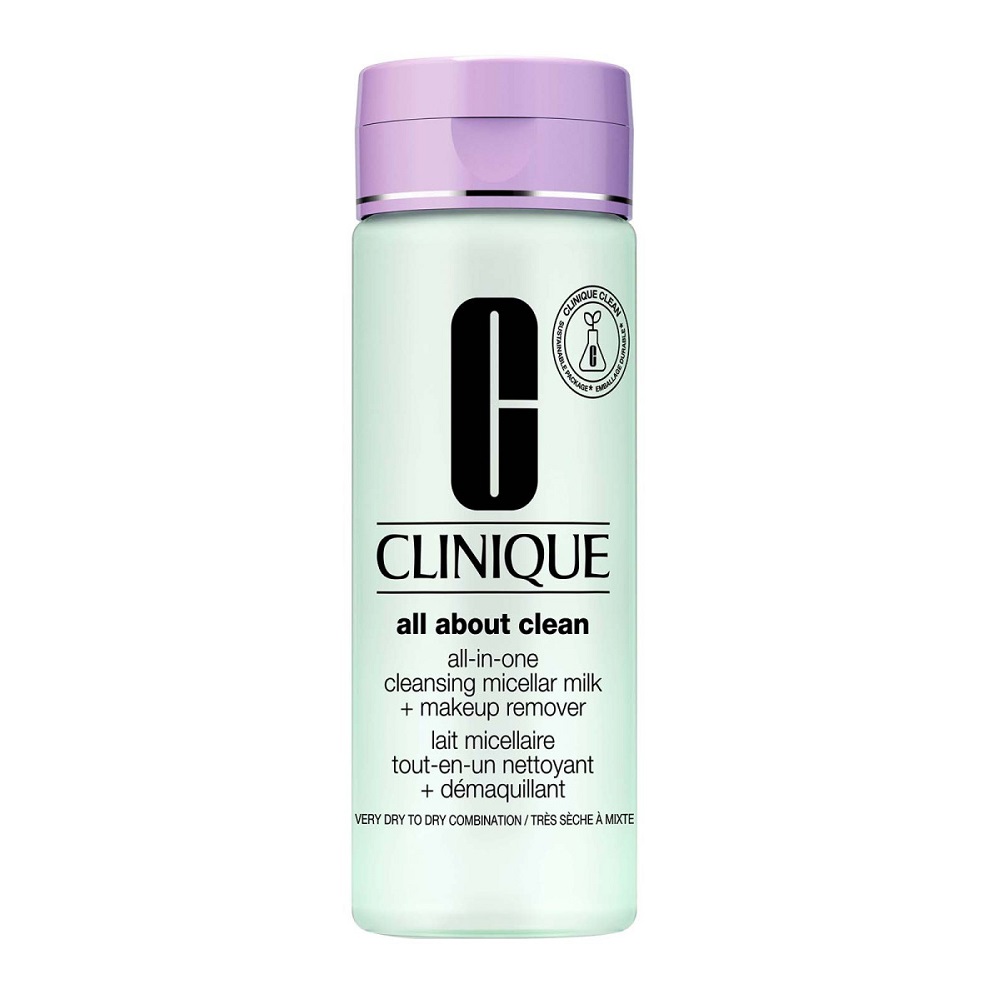 24694891627962679 All-in-One Cleansing Micellar Milk + Makeup Remover oczyszczające mleczko do demakijażu do cery suchej i bardzo suchej 200ml - obrazek 1