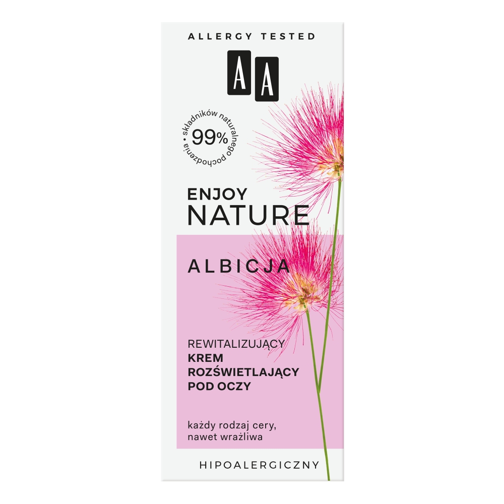 24703521617017390 Enjoy Nature rewitalizujący krem rozświetlający pod oczy 15ml - obrazek 1