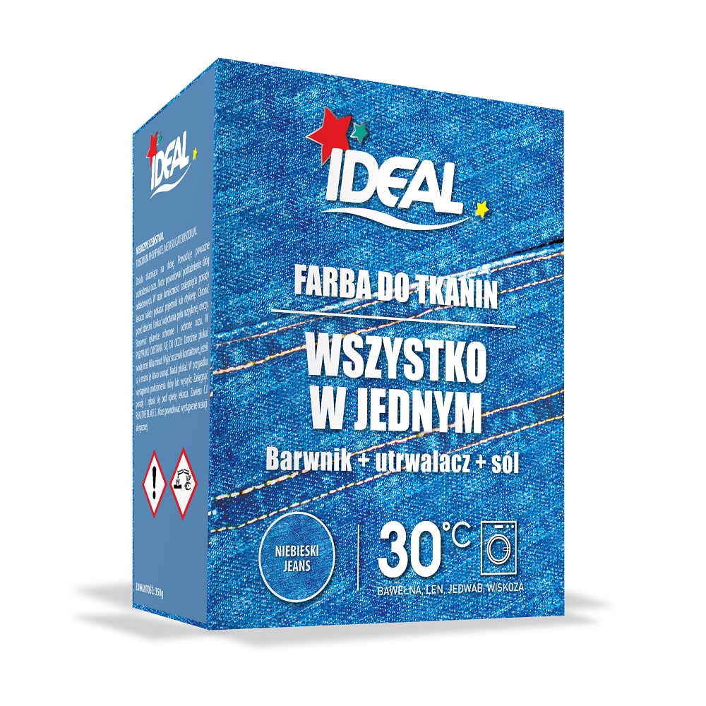 24722981688719289 All in One barwnik do tkanin Niebieski Jeans 350g - obrazek 1
