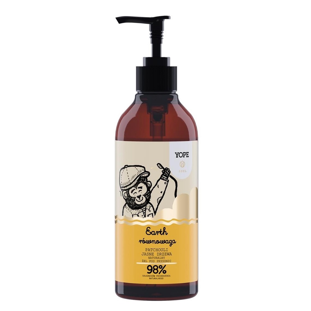 24779251647874605 Naturalny żel pod prysznic Soul Earth Równowaga 400ml - obrazek 1