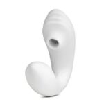 Pearl Vibe Stimulator ssący wibrator punktu G White
