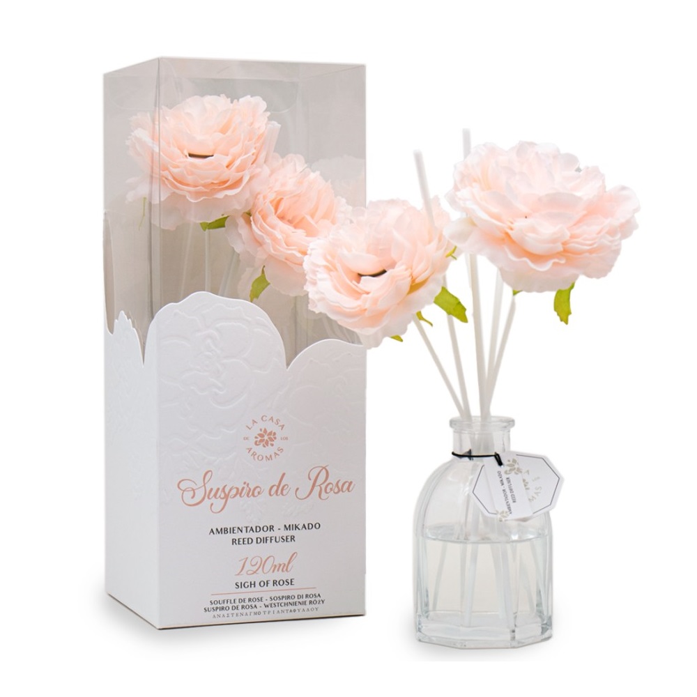 24975021718173052 Flower patyczki zapachowe Westchnienie Róży 120ml - obrazek 1