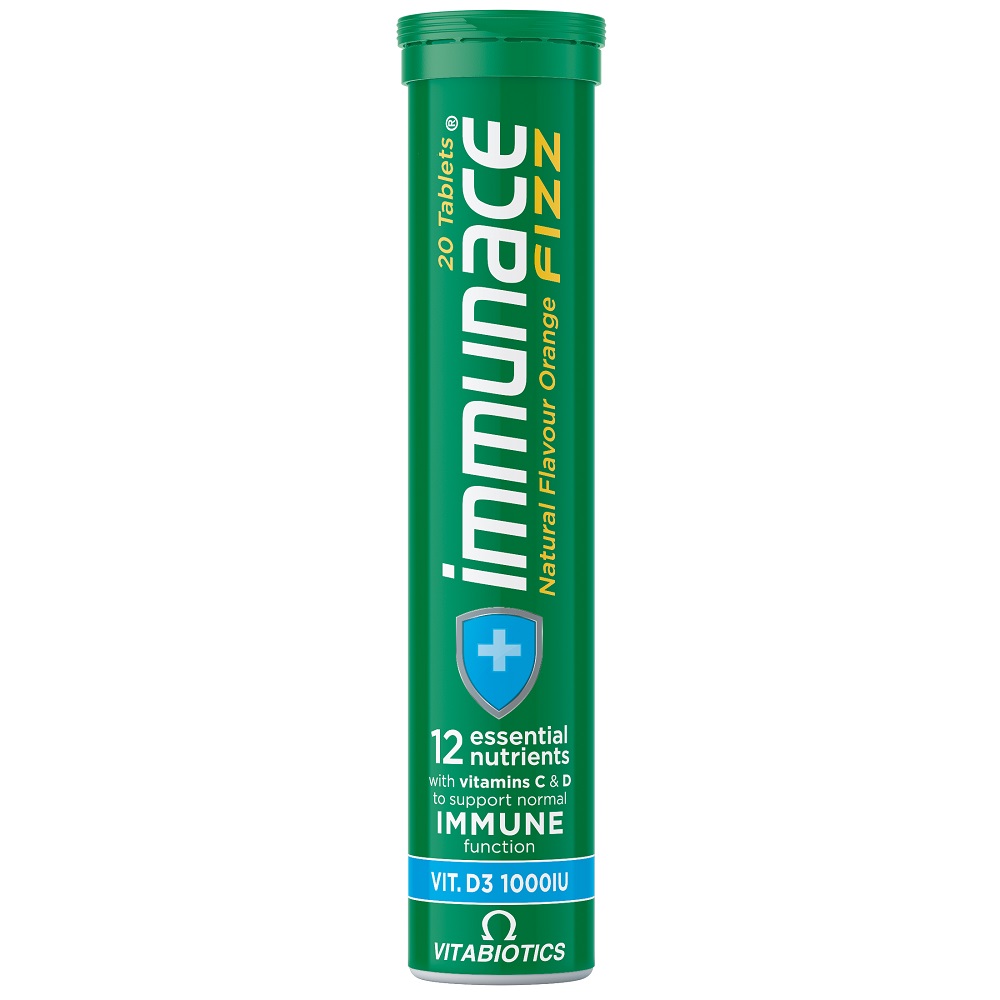 25003271731430011 Immunace Fizz suplement diety wspierający odporność 20 tabletek musujących - obrazek 1