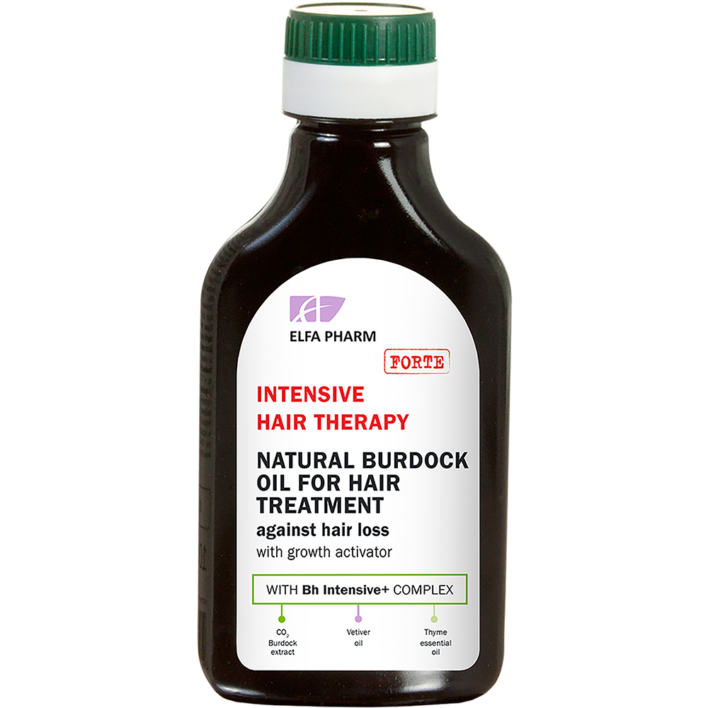 25013161737741501 Intensive Hair Therapy naturalny olejek łopianowy do włosów przeciw wypadaniu z aktywatorem wzrostu 100ml - obrazek 1
