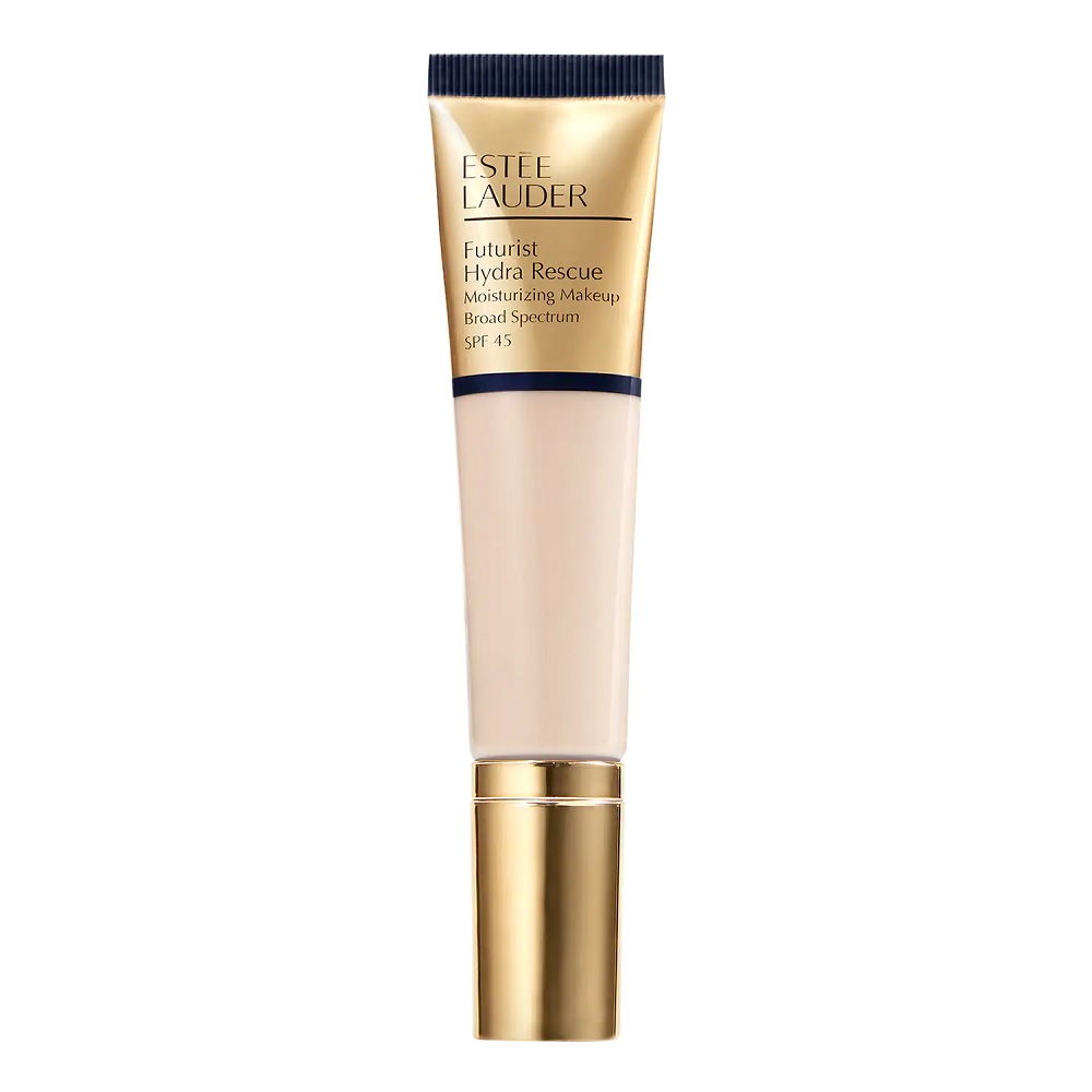 25021661596620914 Futurist Hydra Rescue Moisturizing Makeup SPF45 długotrwały kryjący rozświetlający podkład do twarzy 1N2 Ecru 35ml - obrazek 1