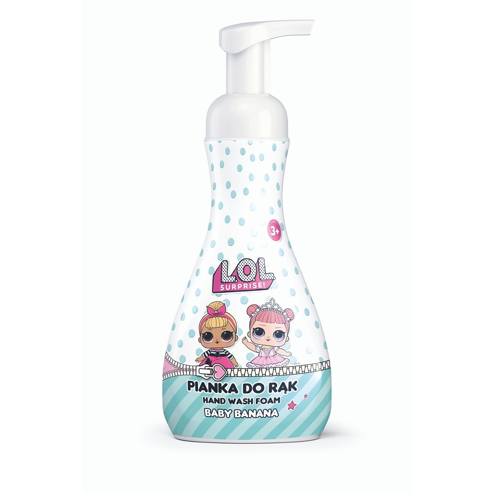 25032401634573239 Hand Wash Foam 3+ pianka do mycia rąk dla dzieci Baby Banana 250ml - obrazek 1