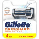 Skinguard Sensitive wymienne ostrza do maszynki do golenia 4szt.