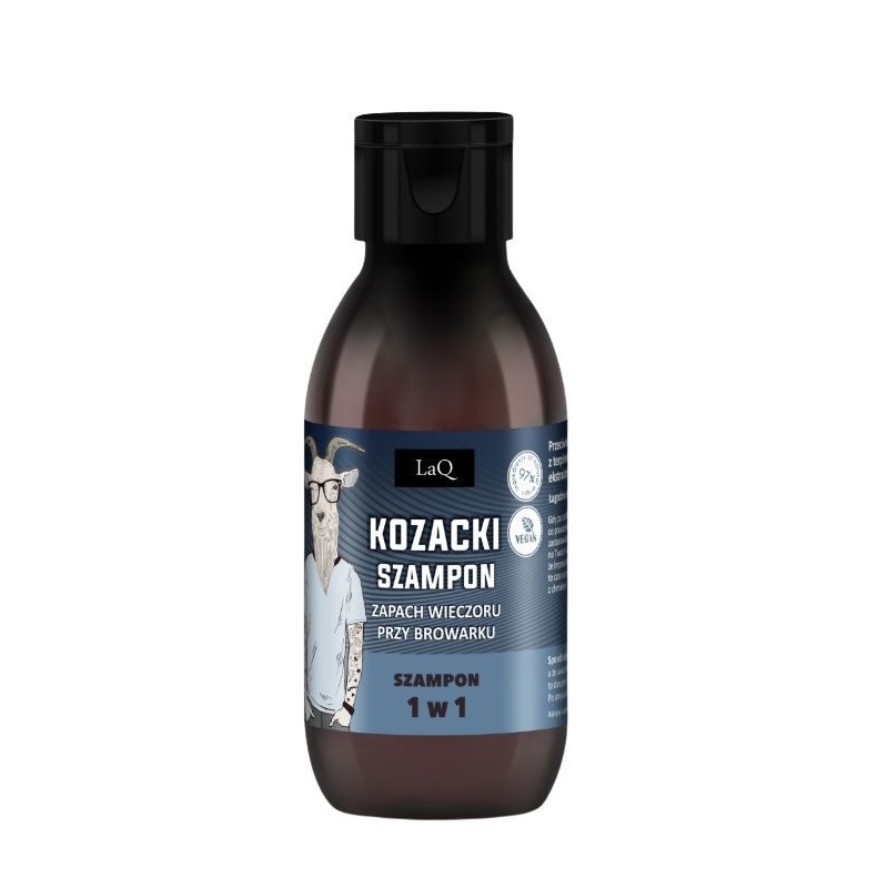 2512511753853882 Mini Kozacki szampon 1w1 przeciwłupieżowy z wyciągiem z drzewa herbacianego i kompleksem dwunastu ziół 100ml - obrazek 1
