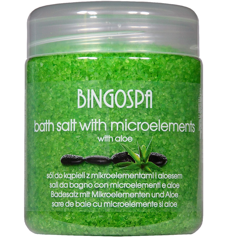 25176571732186777 Sól do kąpieli z mikroelementami i aloesem 550g - obrazek 1