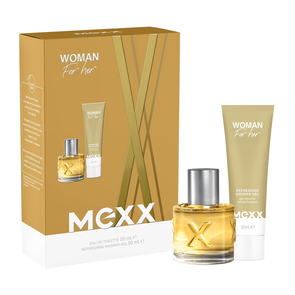 25195181743142496 Woman zestaw woda toaletowa spray 20ml + żel pod prysznic 50ml - obrazek 1