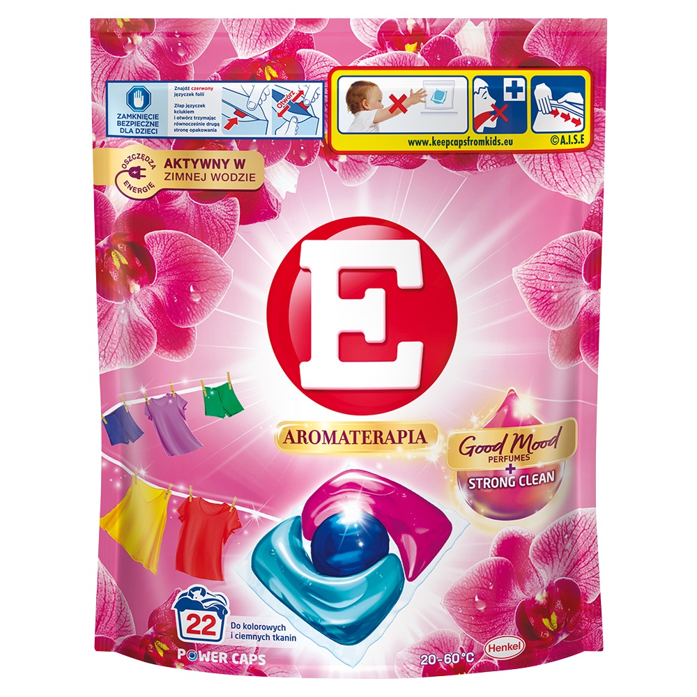 25231471712809696 Aromaterapia kapsułki do prania kolorowych i ciemnych tkanin Orchidea 22szt. - obrazek 1