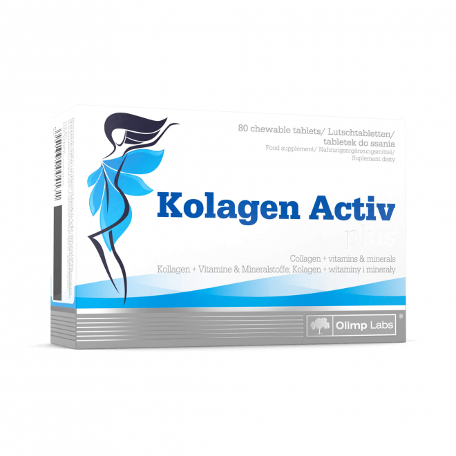 25234731742980748 Kolagen Activ Plus suplement diety 80 tabletek do ssania - obrazek 1