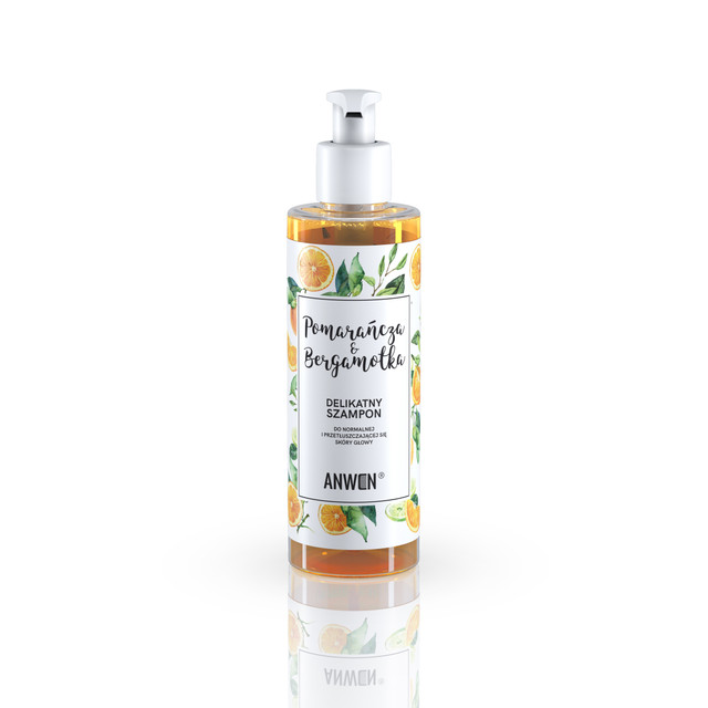 25256861592816889 Szampon do normalnej i przetłuszczającej się skóry głowy Pomarańcza & Bergamotka 200ml - obrazek 1