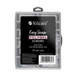 Easy Shape Polygel formy do akrylożelu Clear Dual Almond 100szt.