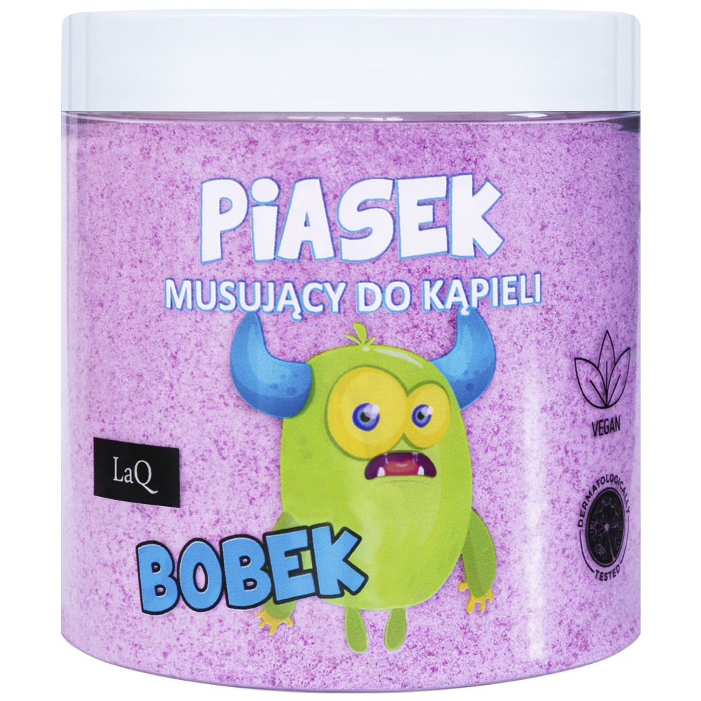 25348871749204056 Piasek musujący do kąpieli Bobek 190g - obrazek 1