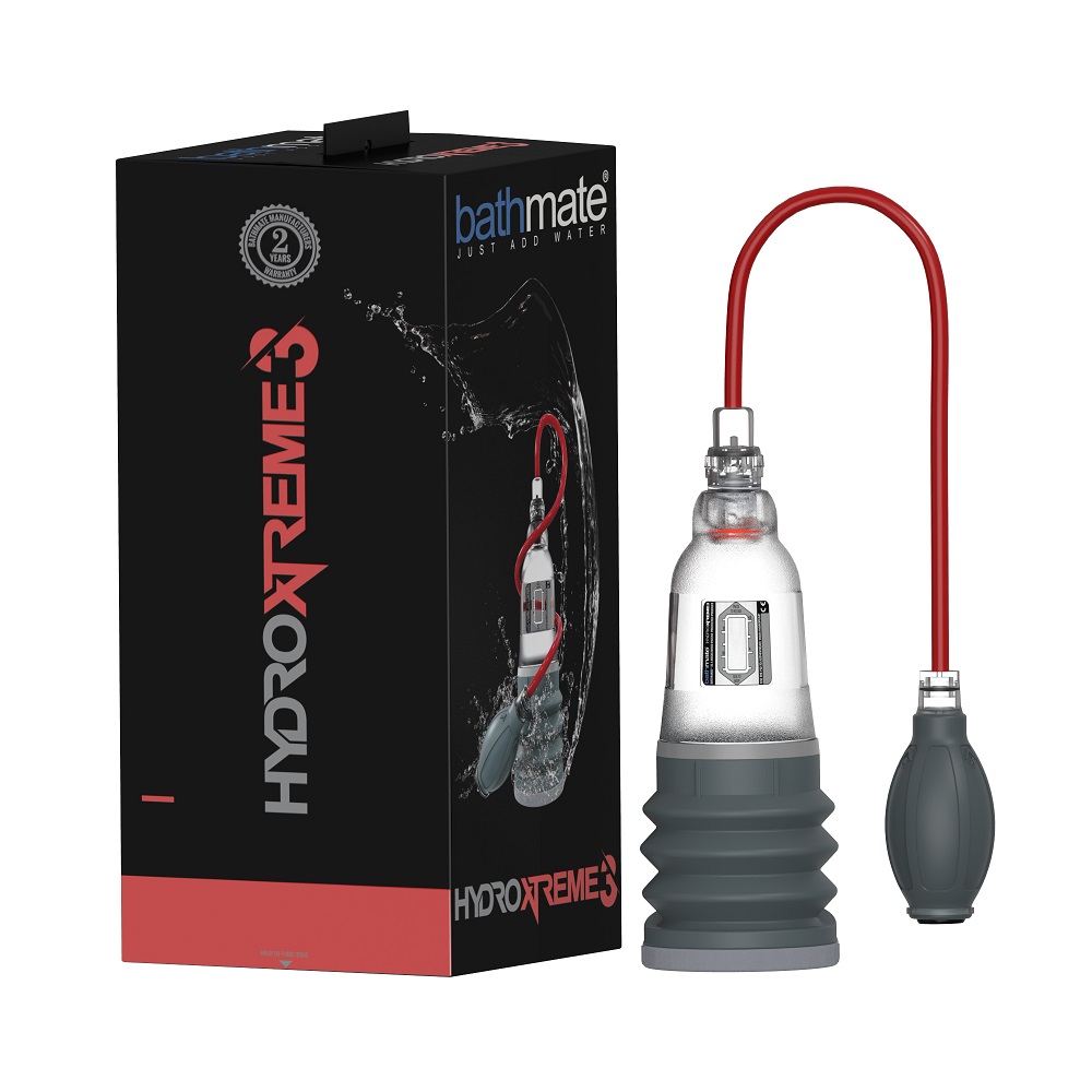 25414921645439489 HydroXtreme3 pompka wodna do powiększania penisa Clear - obrazek 1