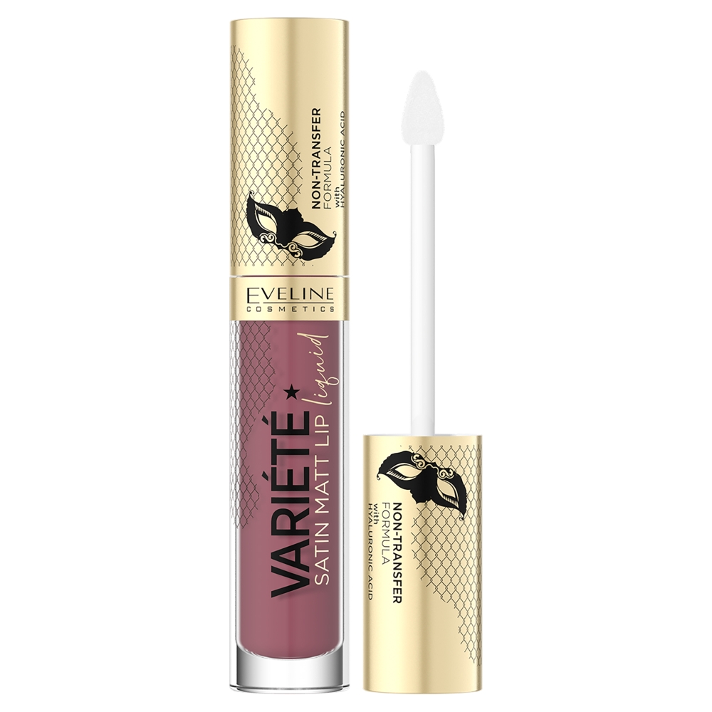 25444951752220360 Variete Satin Matt Lip Liquid pomadka w płynie z kwasem hialuronowym 03 4.5ml - obrazek 1