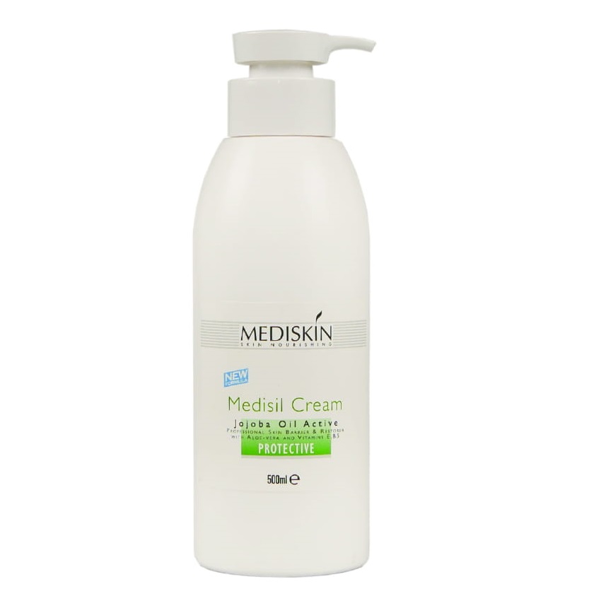 25462451695898182 Medisil Cream Jojoba Oil Active hipoalergiczny krem regenerujący na podrażnienia 500ml - obrazek 1