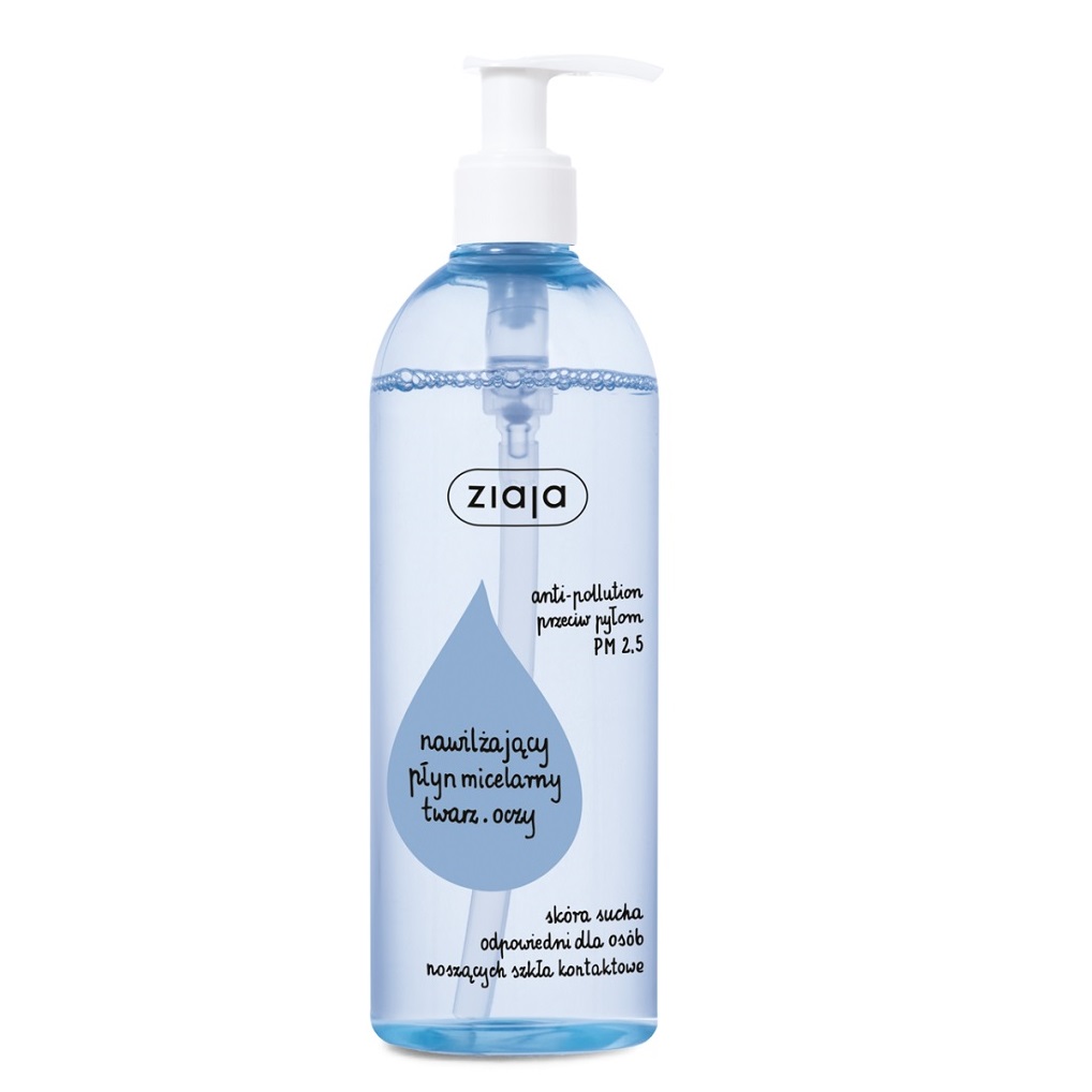 25541701704189174 De-makijaż nawilżający płyn micelarny do twarzy i oczu 390ml - obrazek 1