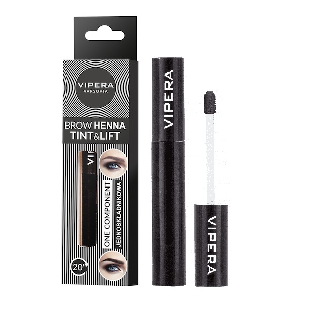 25553461582539303 Henna TINT&LIFT jednoskładnikowa henna do brwi Ciemny Grafit 5ml - obrazek 1