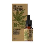 Olejek Konopny CBD+CBDA 18% krople 15ml