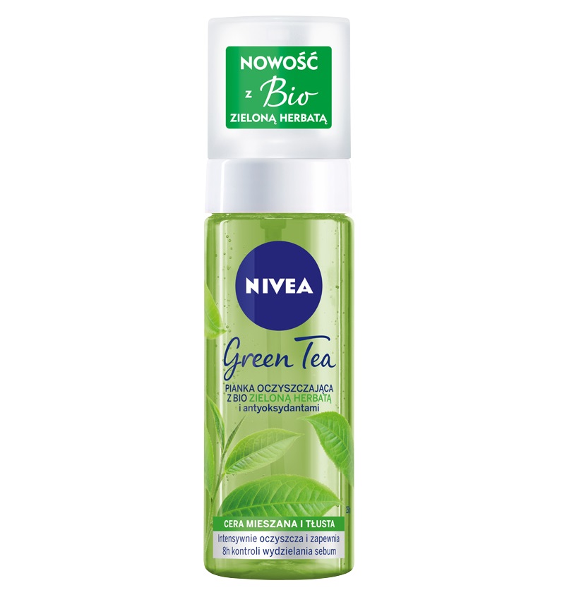 25614521645029278 Green Tea pianka oczyszczająca z bio zieloną herbatą 150ml - obrazek 1