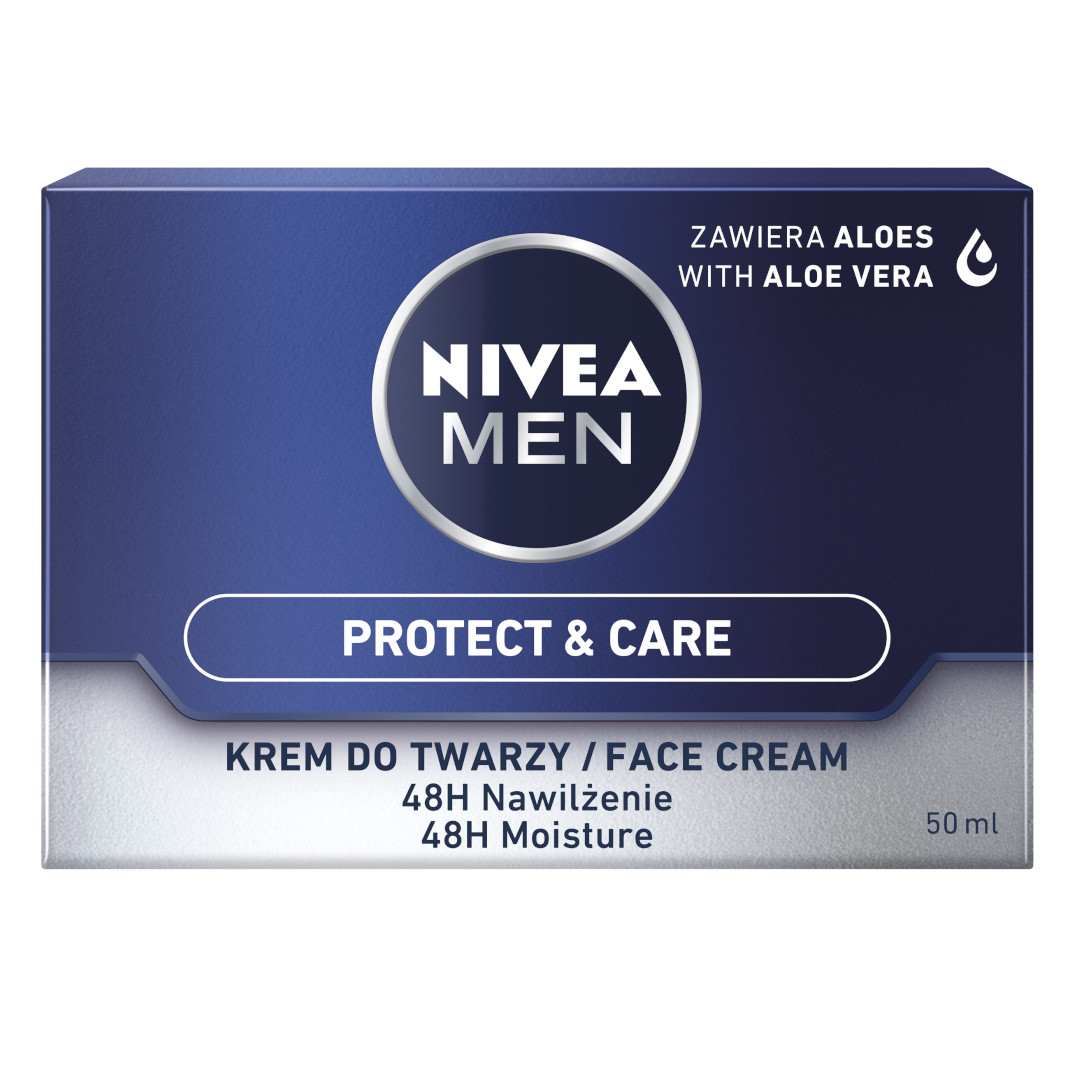 25702351652272340 Men Protect & Care intensywnie nawilżający krem do twarzy 50ml - obrazek 1