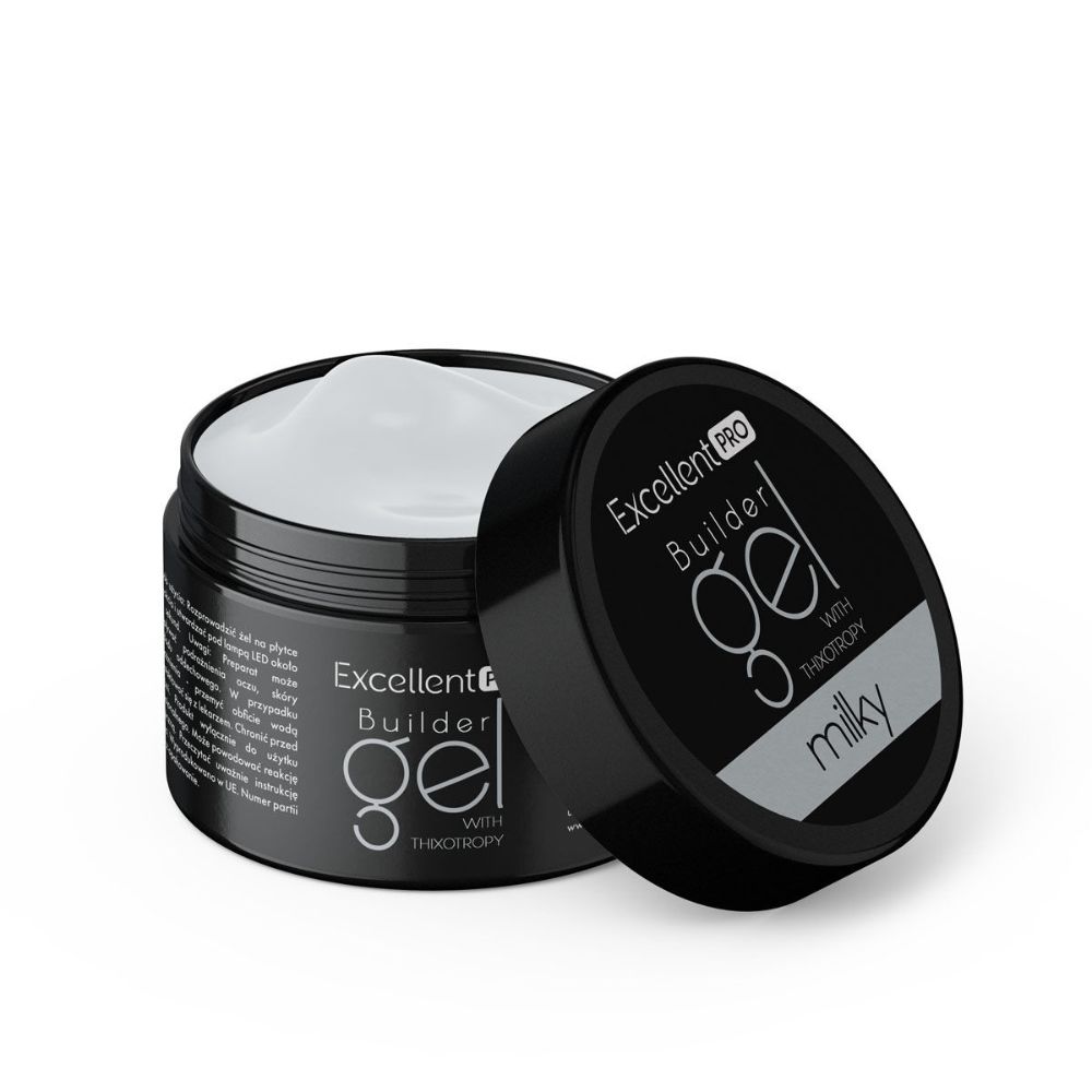 25711661761484798 Builder Gel With Thixotropy żel budujący Milky 15g - obrazek 1