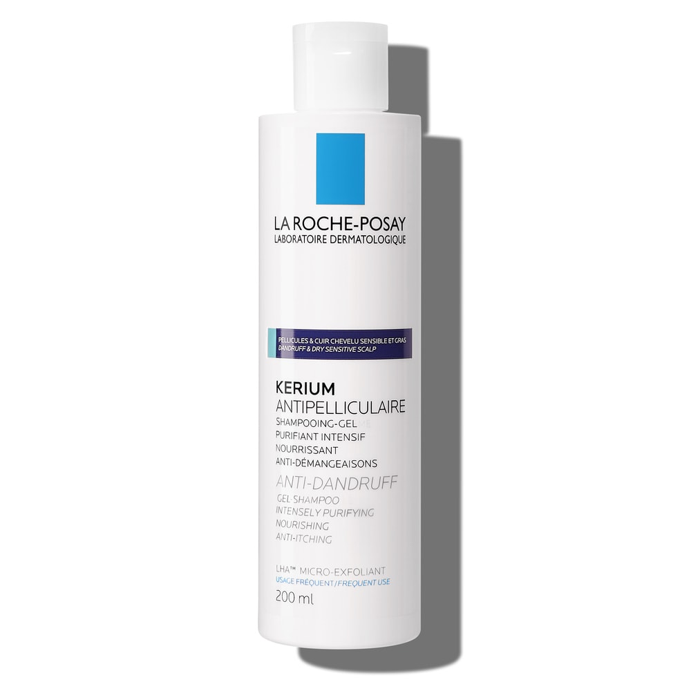25732121663679380 Kerium Anti-Dandruff Shampooing Gel szampon przeciwłupieżowy w żelu 200ml - obrazek 1