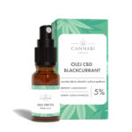 Cannabi Nature olej CBD czarna porzeczka 5% 10ml