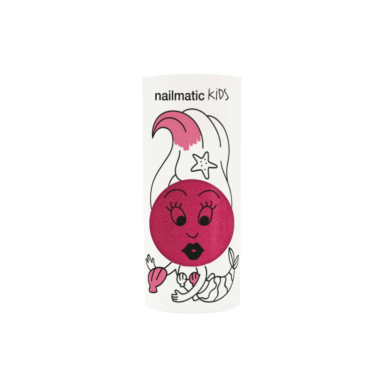 25758701668502454 Kids Nail Polish Sissi lakier do paznokci dla dzieci z brokatem Różowy 8ml - obrazek 1