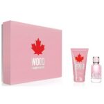 Wood Pour Femme zestaw woda toaletowa spray 100ml + balsam do ciała 150ml