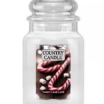 Duża świeca zapachowa z dwoma knotami Candy Cane Lane 680g