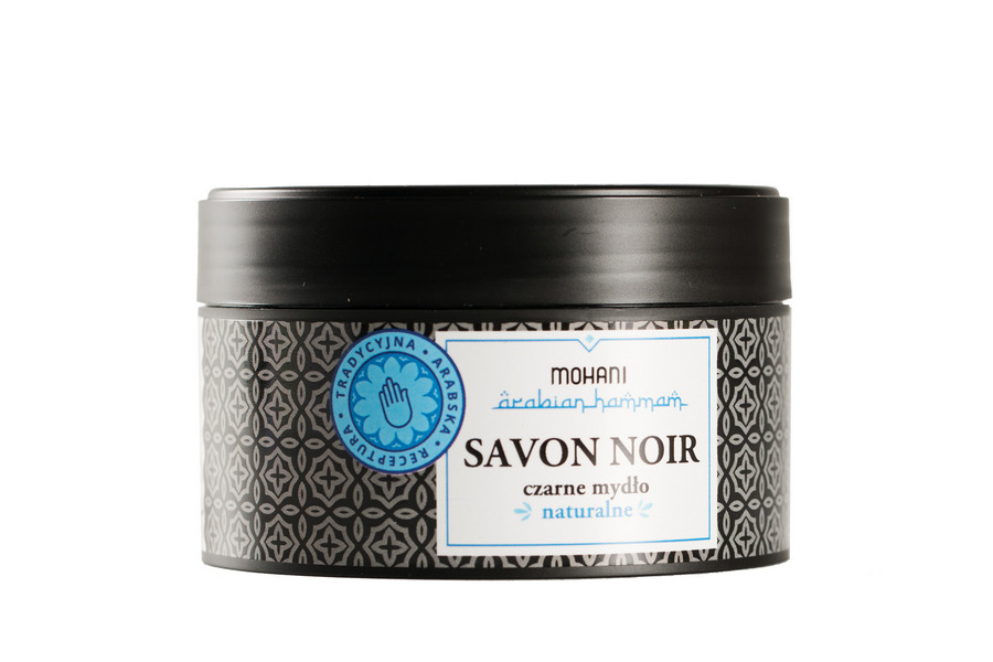 25782331573206947 Arabian Hammam Savon Noir naturalne czarne mydło 200g - obrazek 1