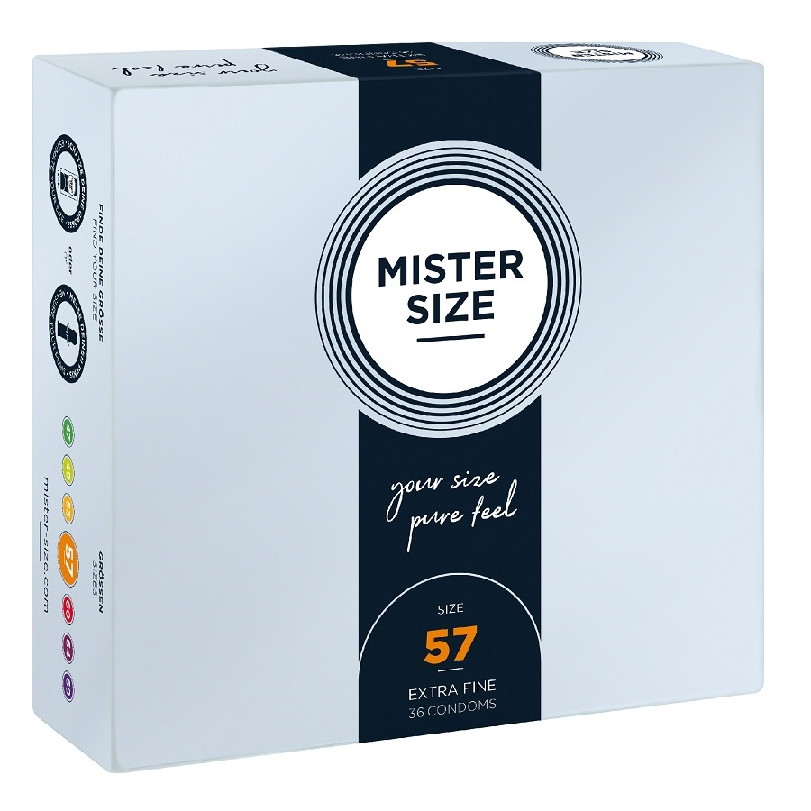 25782701712592030 Condoms prezerwatywy dopasowane do rozmiaru 57mm 36szt. - obrazek 1