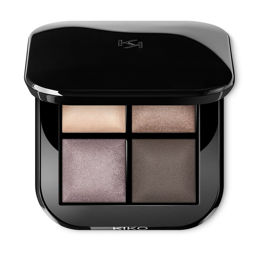 BRIGHT QUARTET BAKED EYESHADOW PALETTE 03 Bright Quartet Baked Eyeshadow Palette paleta czterech wypiekanych cieni do powiek 03 Cool Natural Shades 3.2g - obrazek 1