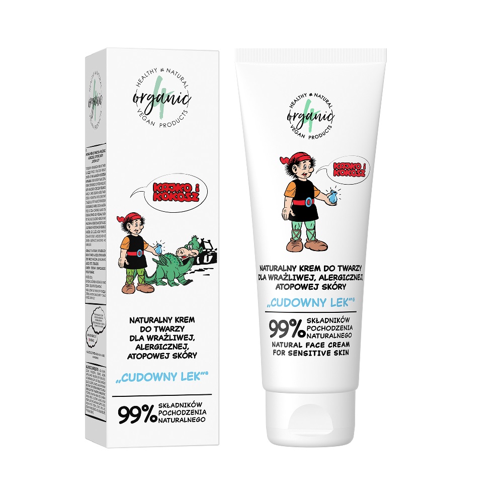 25852521649925235 Kajko i Koszko Cudowny Lek naturalny krem do twarzy dla wrażliwej alergicznej i atopowej skóry 50ml - obrazek 1