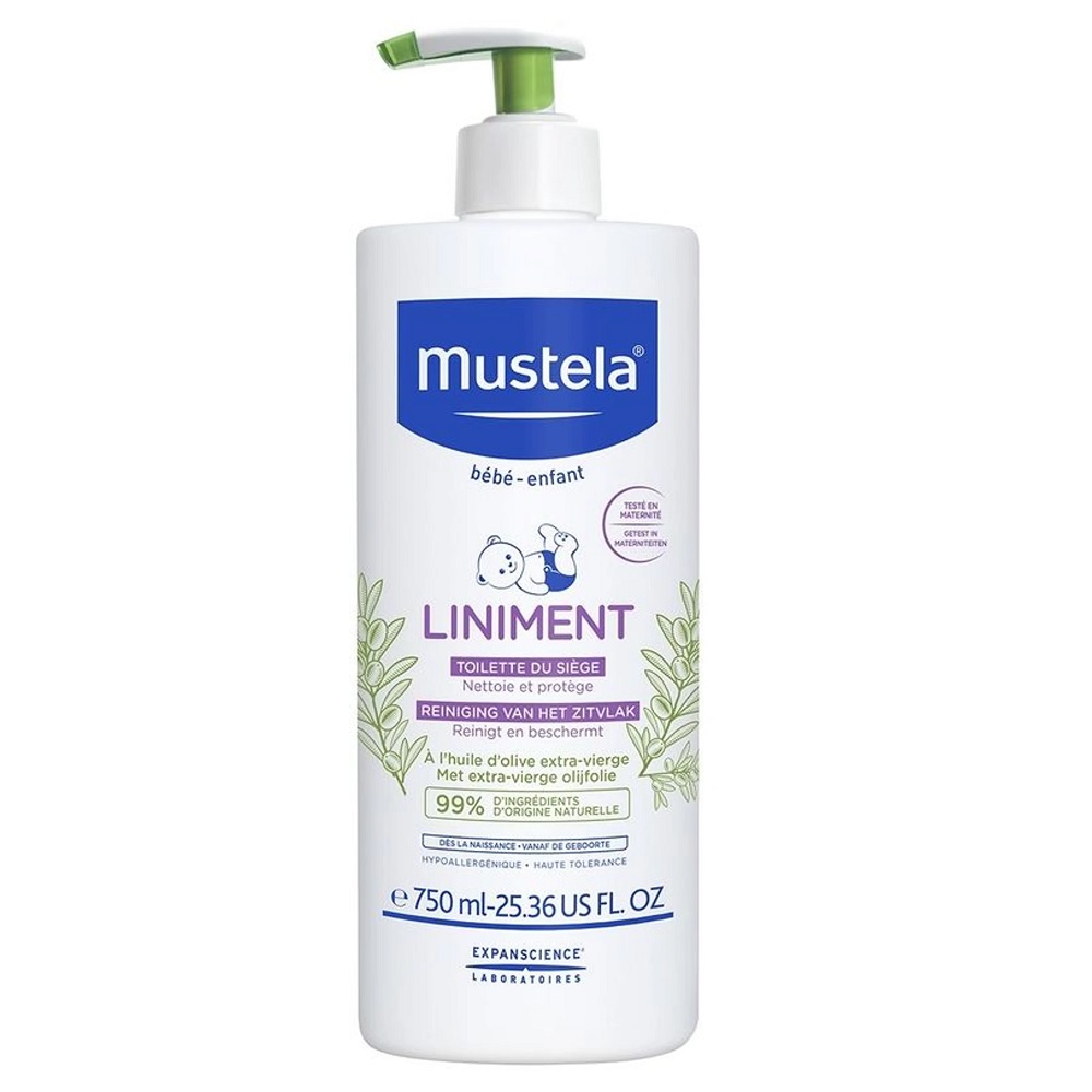 25861031751480107 Liniment emulsja oczyszczająca skórę dzieci pod pieluszką 750ml - obrazek 1