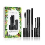 Eye Essentials Trio zestaw wzmacniająco-wydłużający tusz do rzęs Black 8ml + żel do brwi Clear 5ml + kredka do powiek Onyx 0.35g