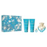 Dylan Turquoise zestaw woda toaletowa spray 100ml + żel pod prysznic 100ml + perfumowany żel do ciała 100ml + miniatura wody toaletowej 5ml