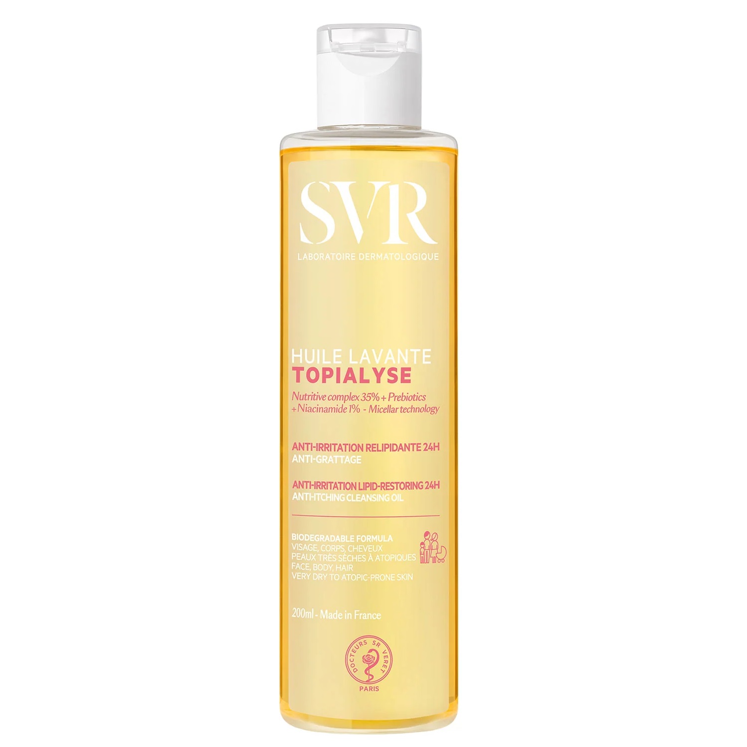 26023731680862992 Topialyse Huile Lavante olejek do mycia i kąpieli 200ml - obrazek 1
