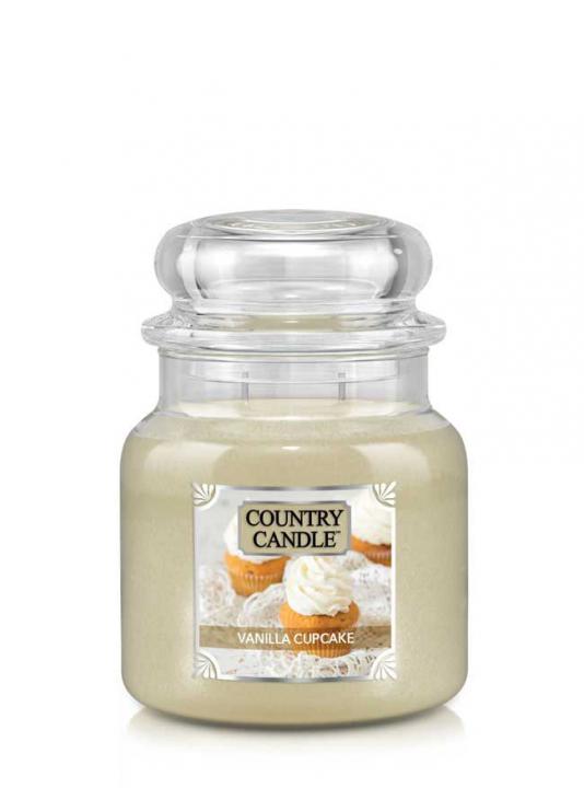 26172191637734522 Średnia świeca zapachowa z dwoma knotami Vanilla Cupcake 453g - obrazek 1