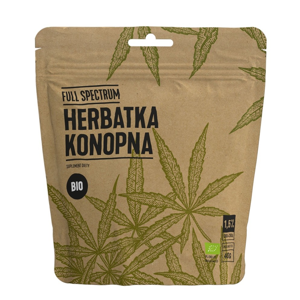 26221211750947081 Herbatka konopna suplement diety 40g - obrazek 1
