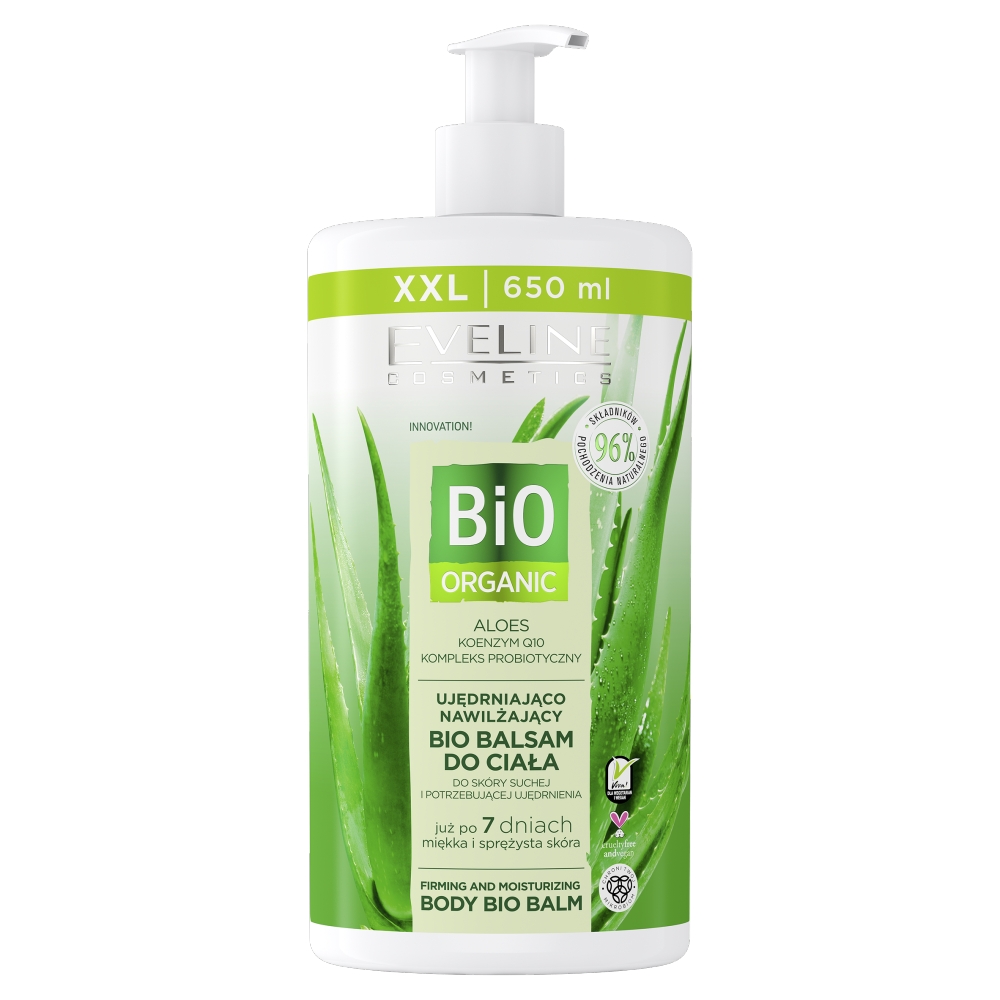 26275911646649742 Bio Organic ujędrniająco-nawilżający balsam do ciała z aloesem 650ml - obrazek 1