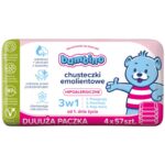 Chusteczki emolientowe 3w1 4x57szt.