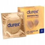 Sensual Extra Lube prezerwatywy z dodatkowym lubrykantem 3szt