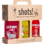 Shots! Czyściopak Damski zestaw żel pod prysznic Różowy w ch! 500ml + Siki Weroniki 500ml + Krwawa Mary 500ml