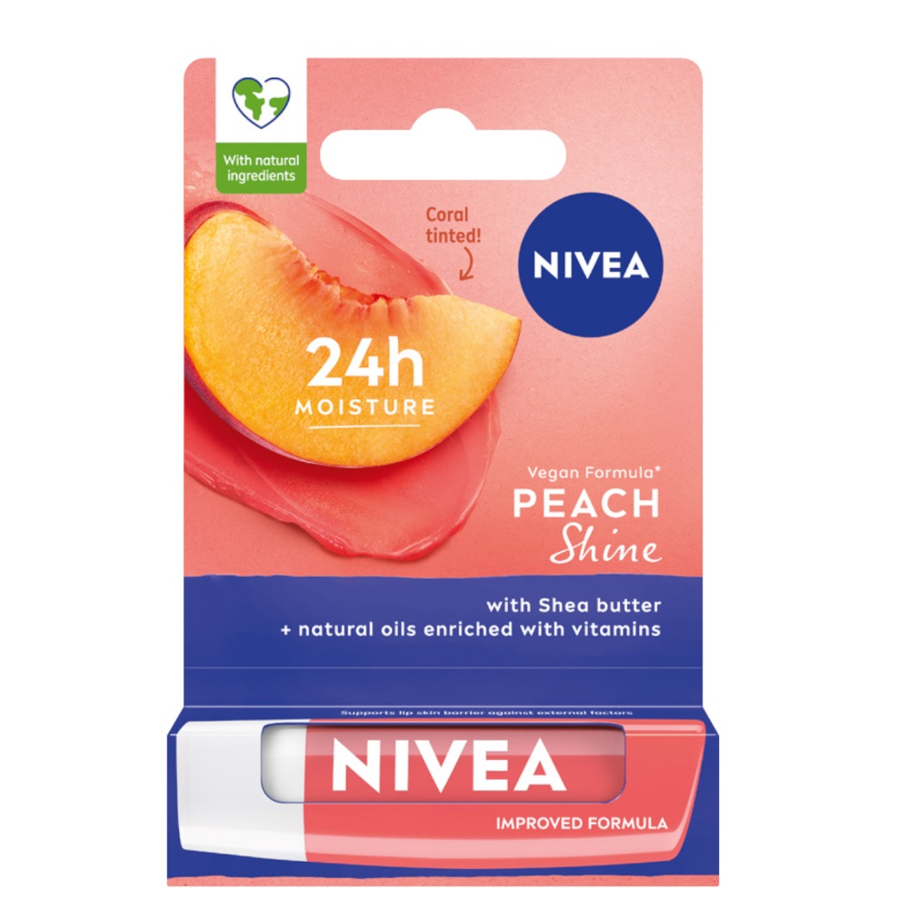 26564591700563119 Pielęgnująca pomadka do ust Peach Shine 4.8g - obrazek 1